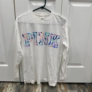 PINK long sleeve tee